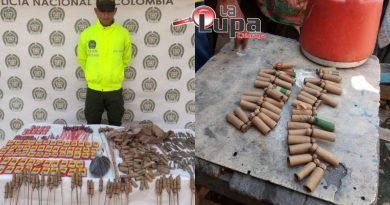 Policía incautó pólvora en Ciénaga Policía incautó pólvora en Ciénaga