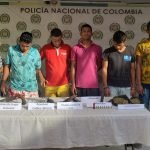 Policía reporta varias capturas en vivienda al sur de Ciénaga Policía reporta varias capturas en vivienda al sur de Ciénaga