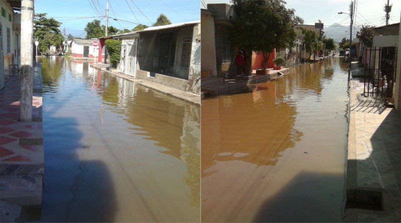Más de 20 días con aguas estancadas…Acción Popular instauran moradores del barrio Olivo para exigir solución de la Administración Municipal