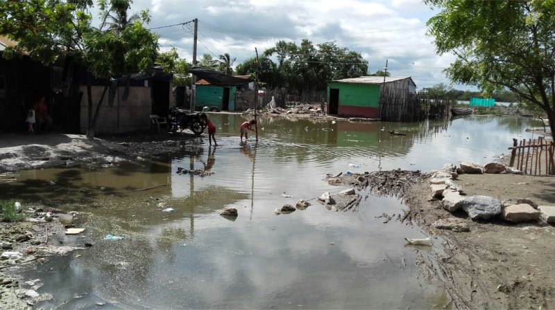 Reubicación temporal recibirían afectados con Erosión Costera y altos niveles de la Ciénaga Grande