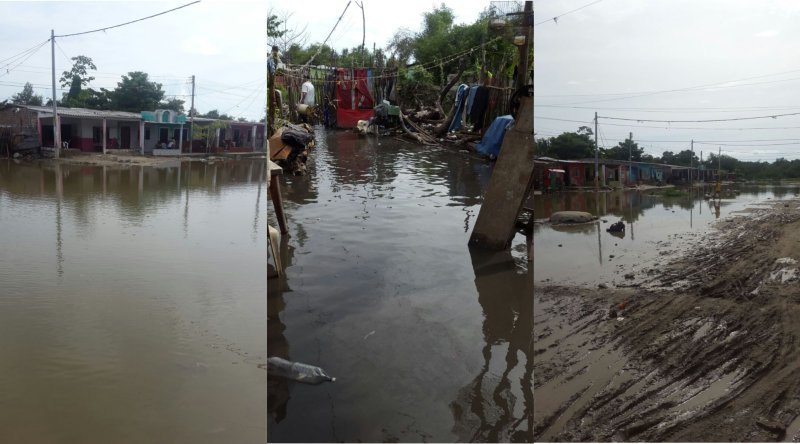 S.O.S en el Santa Inés, sube nivel de la Ciénaga Grande después del coletazo del huracán Matthew