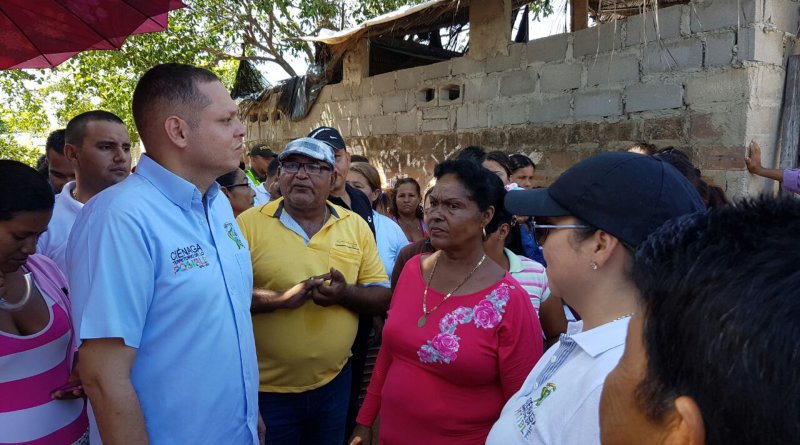 Alcalde de Ciénaga recorrió Las Margaritas, continúan sinsabores con Operadores, Dolmen, lotes baldíos y pavimentación