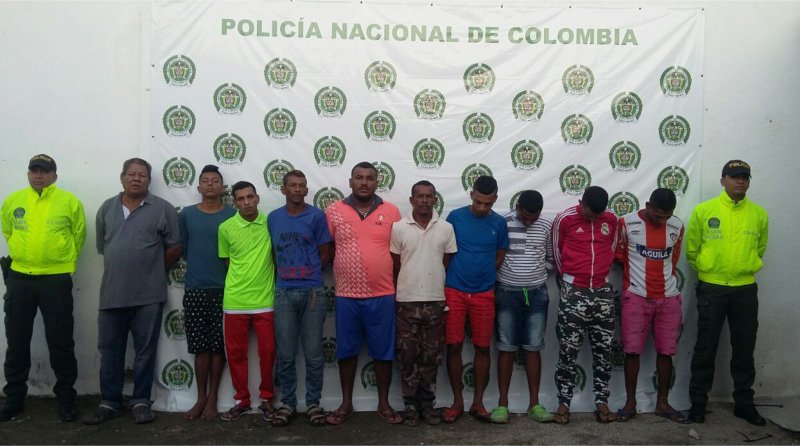 Banda delincuencial «Los Santos» es desarticulada en Ciénaga en operativos de la Policía