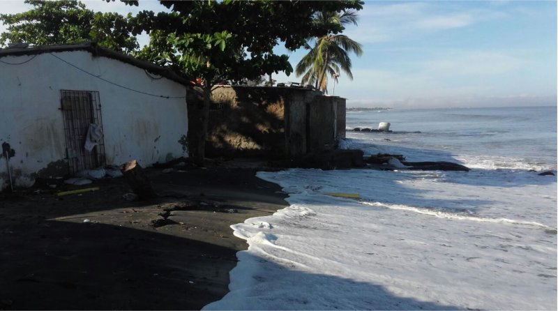 Mar de leva le «ronca en la oreja» a comunidad del barrio Abajo en Ciénaga