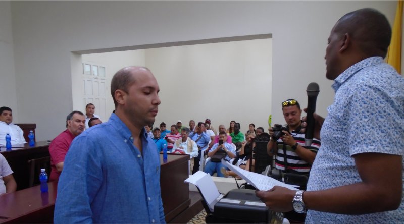 “Se volteó la arepa”, Rodrigo Auque Diazgranados fue elegido presidente del Concejo 2017