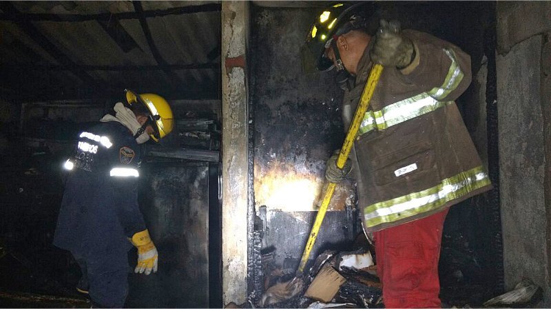 Se registra incendio en la Registraduría de Ciénaga