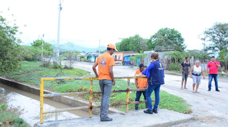 Administración Pérez Díaz inicia trabajos preventivos en los sectores afectados por las lluvias