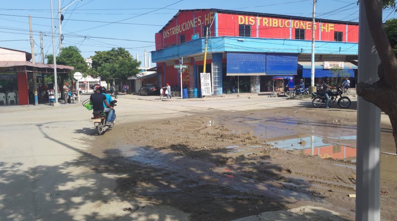 Contratista de Aguas del Magdalena no aparece y suspenden trabajos, denuncia presidente del barrio Bellavista (Ciénaga)