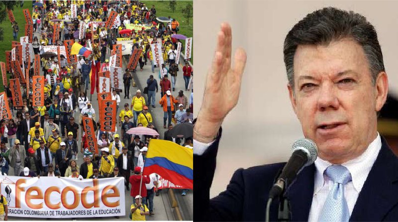 Presidente advierte a maestros que no hay más plata, que su Gobierno llegó al límite en propuesta económica