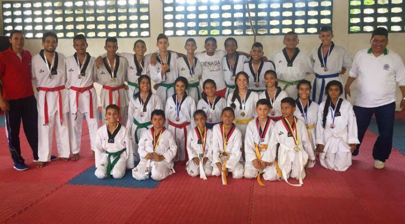 Equipo cienaguero consigue 22 medallas en campeonato regional y eliminatoria a selección Magdalena