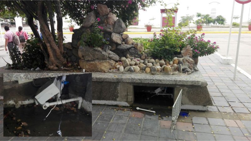 Se roban turbina del parque de las Ranas en Ciénaga y parte del sistema eléctrico de las fuentes