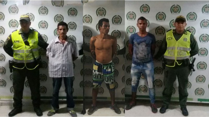 Policía en Ciénaga realiza varias capturas en las últimas horas
