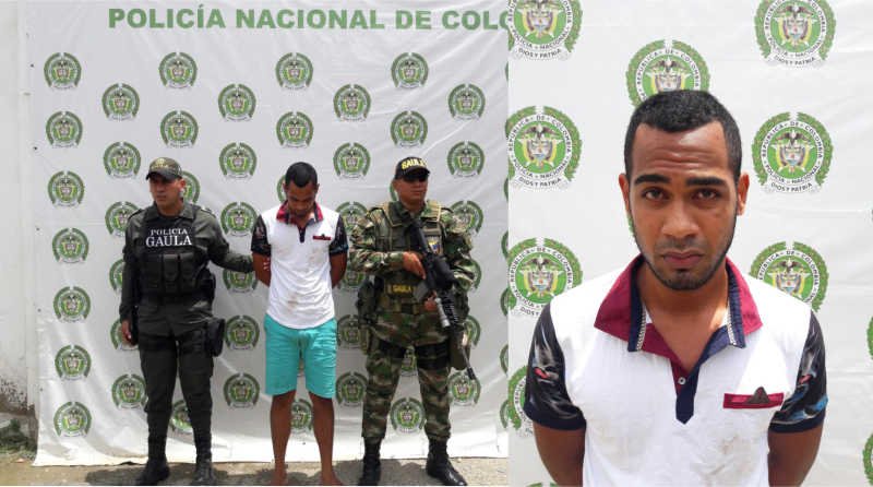 Capturado en flagrancia por presunta extorsión en Ciénaga