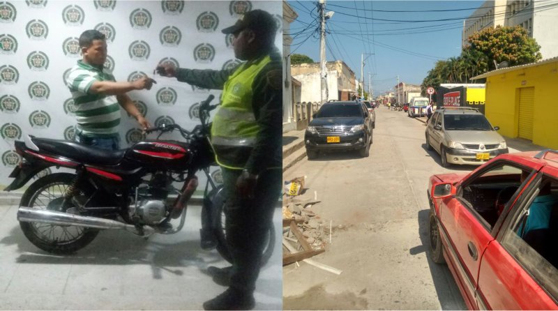 Policía en Ciénaga recupera motos robadas