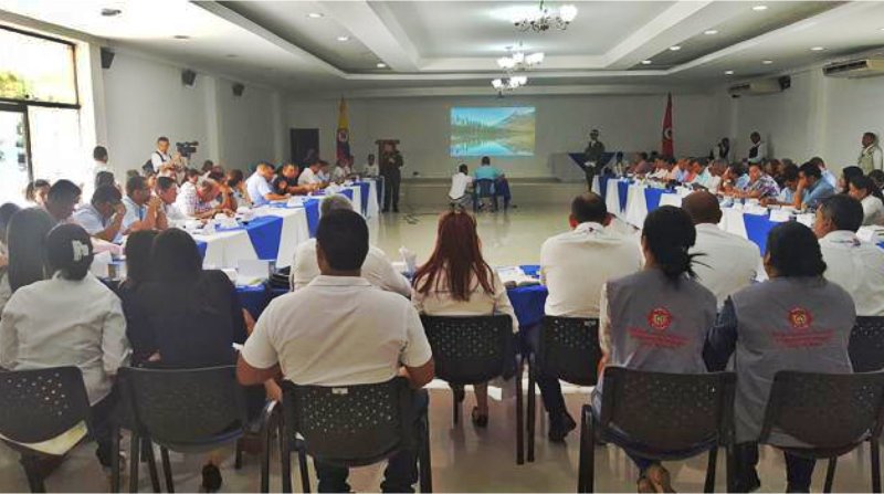 8.400 millones en proyectos para víctimas anuncia alcalde de Ciénaga en comité de Justicia Transicional