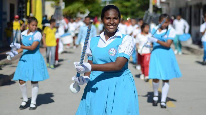 Instituto Nueva Enseñanza mantiene viva la histórica fecha del 7 de agosto en Ciénaga
