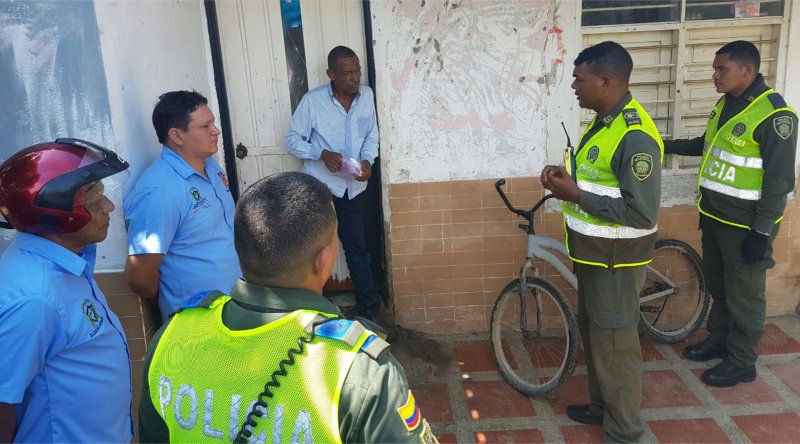 Comisaría de Familia, desalojó a hombre que maltrataba a su compañera sentimental