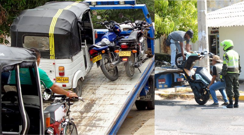 66 comparendos y 51 motos inmovilizadas balance de la Policía en Ciénaga, durante fin de semana