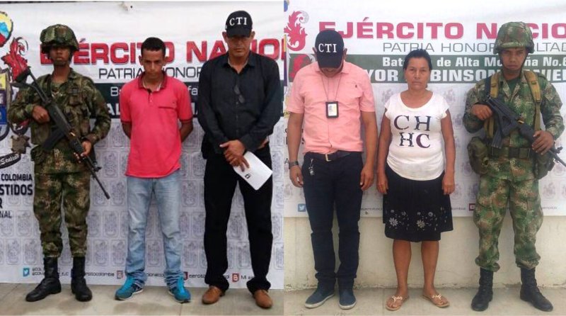 Ejército Nacional y CTI capturan a cuatro sujetos en el Magdalena