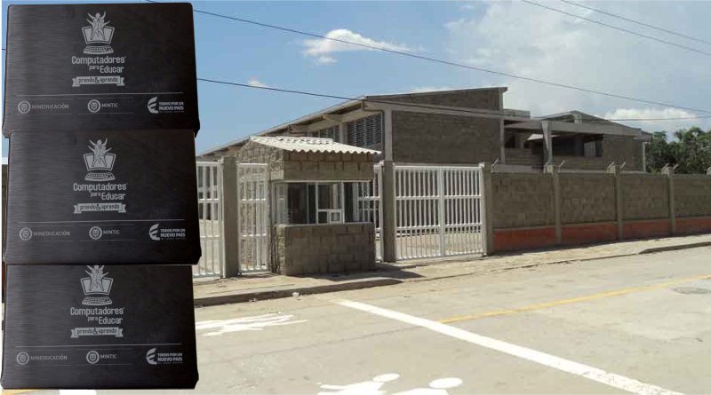 Roban 18 computadores del programa “computadores para educar”, de la  Institución Educativa Darío Torregroza Pérez.