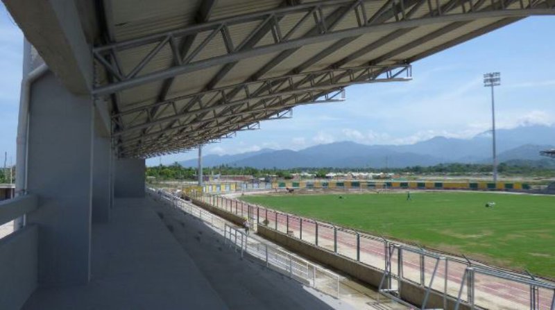 En un 57.12 por ciento avanzan obras del estadio de fútbol en Ciénaga, según informe de alcaldía