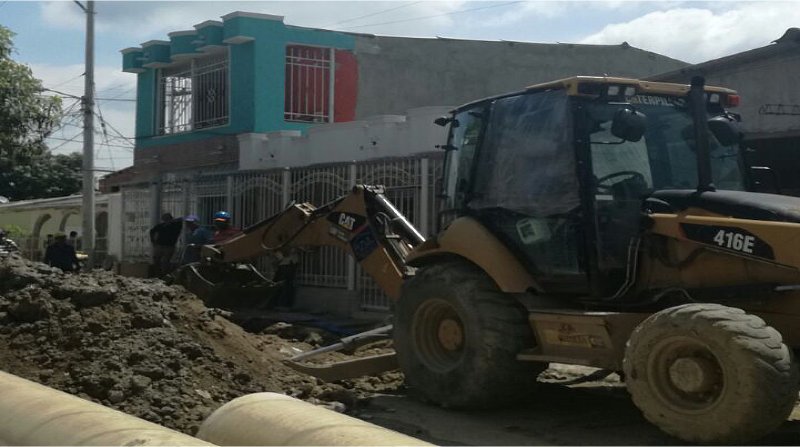 Llamado ciudadano fue atendido por Aguas del Magdalena en barrio la Victoria de Ciénaga