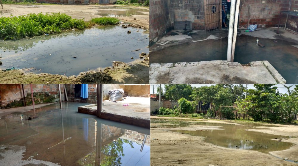 Moradores del barrio Las Margaritas (Ciénaga) reclaman mantenimiento de alcantarillas