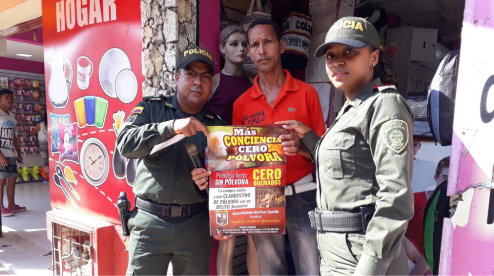 Plan navidad “inspirados en usted”, permitió que se viviera un día de las velitas seguro