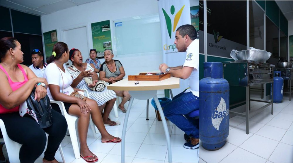 11 comerciantes con restaurantes en el mercado de Ciénaga recibieron capital semilla del CIEMPRENDE