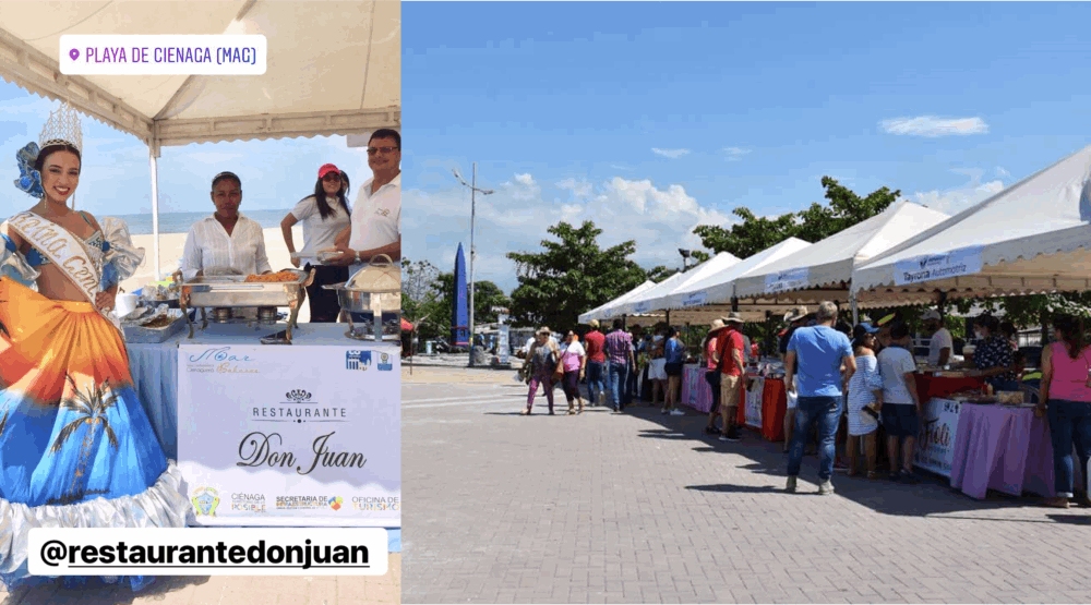 El exquisito “sabor” cienaguero dijo “presente” en la Feria Gastronómica “Ciénaga, Mar de Sabores”
