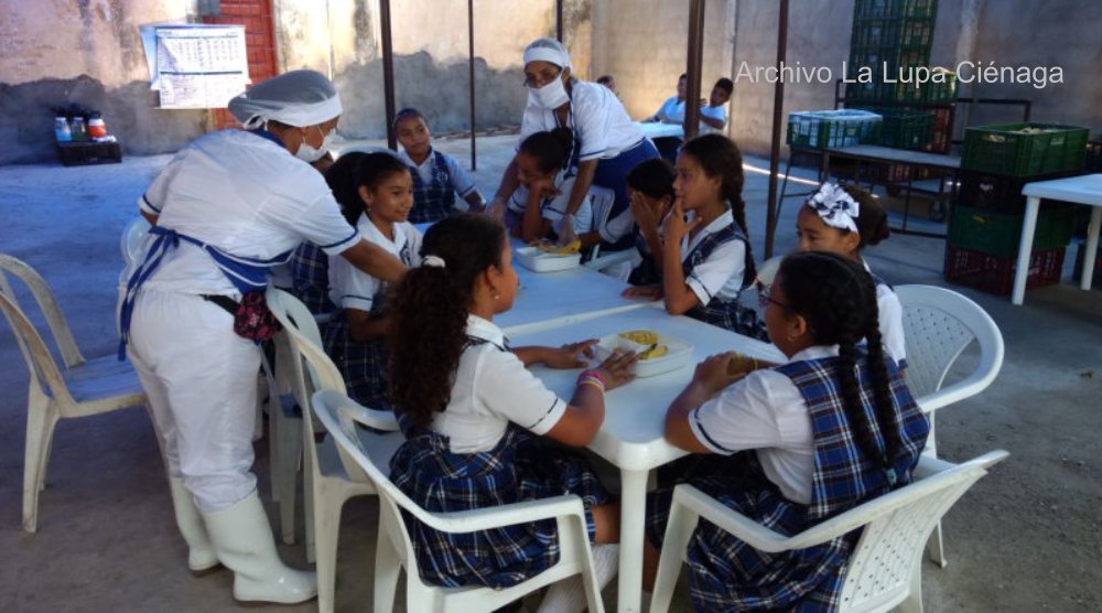 Programa de Alimentación Escolar PAE inicia en Ciénaga este 19 de febrero