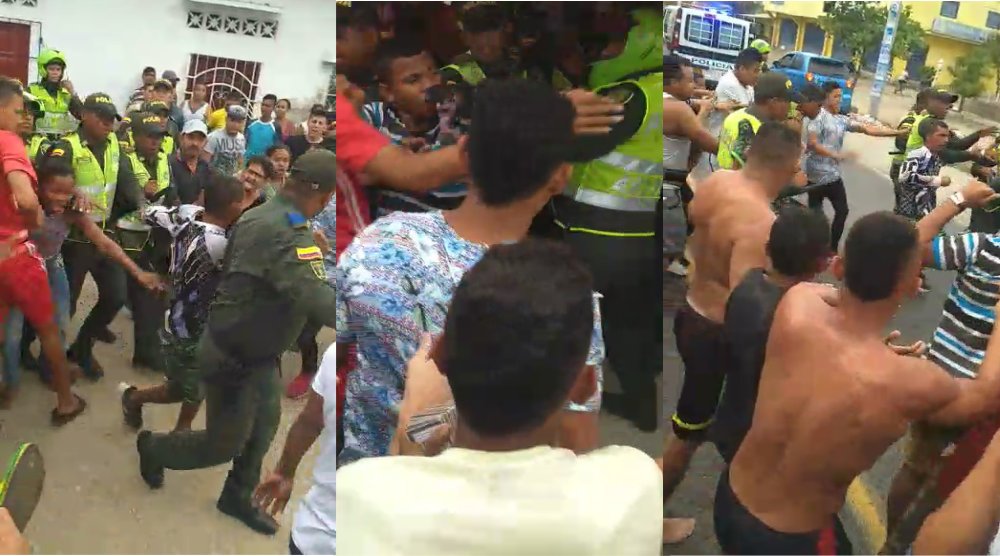 Policía captura a presunto ladrón y comunidad quería lincharlo