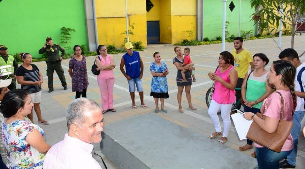 Socializan proyecto de recuperación de espacios y fachadas en el mercado público de Ciénaga