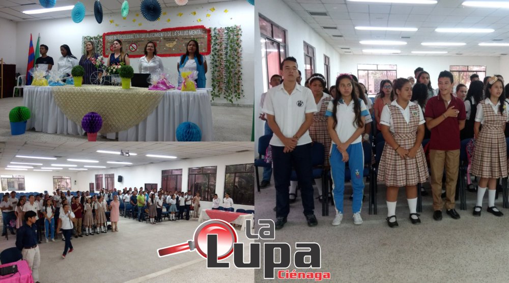 Estudiantes de Ciénaga participan en foro para prevención del suicidio