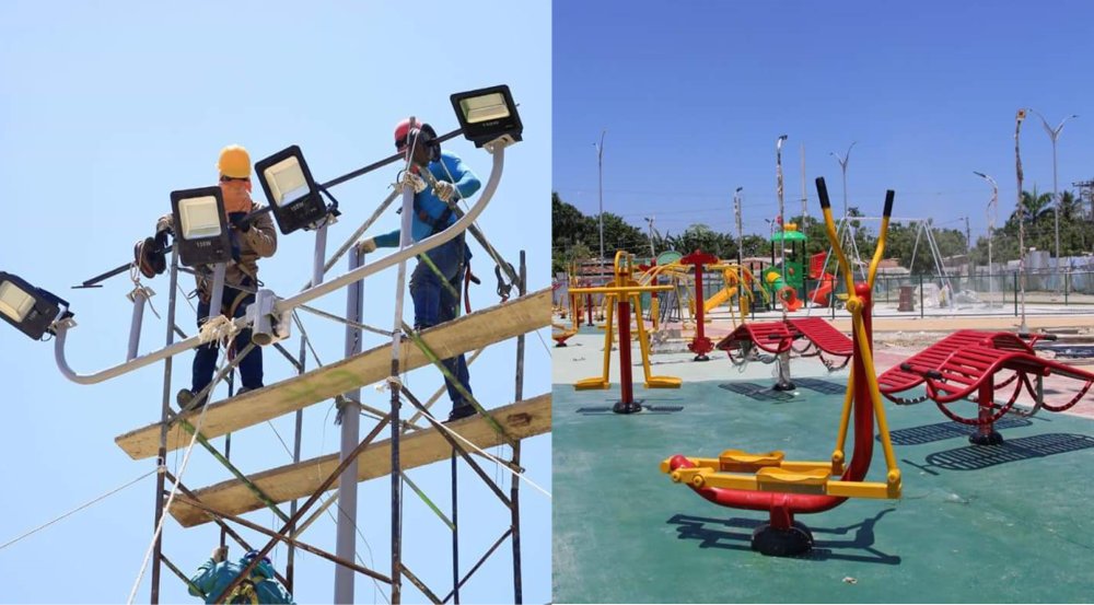 A mediados de junio será entregada cancha La Nevada y parque del Sol en Ciénaga