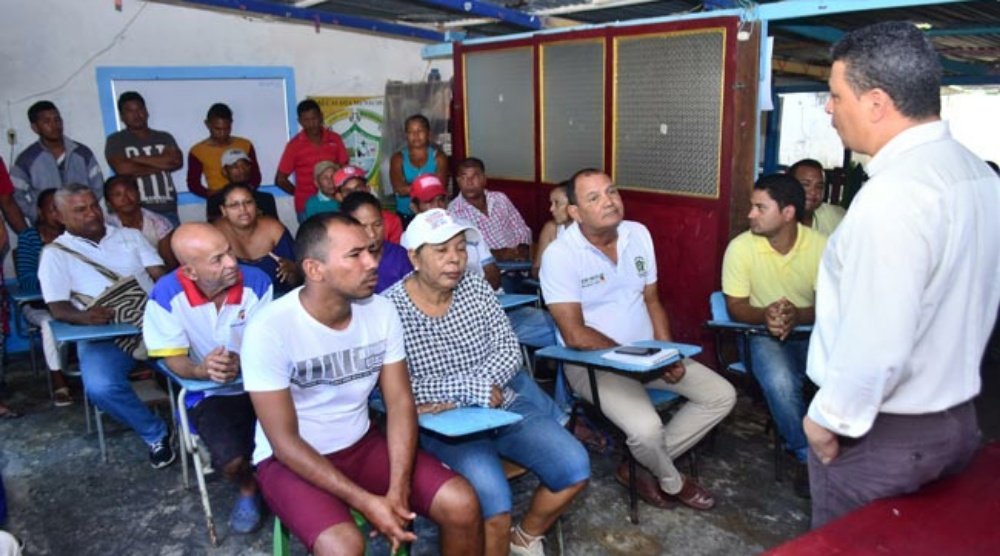 Socializado proyecto de instalación del alcantarillado en barrio Nelson Pérez