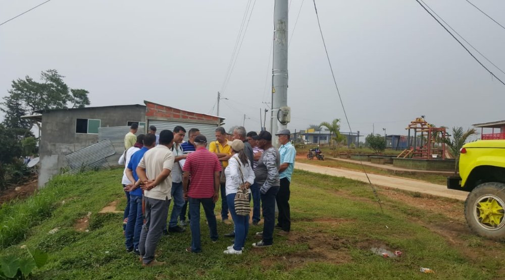 En San Javier Sierra Nevada, avanza por buen camino proyecto del puesto de salud