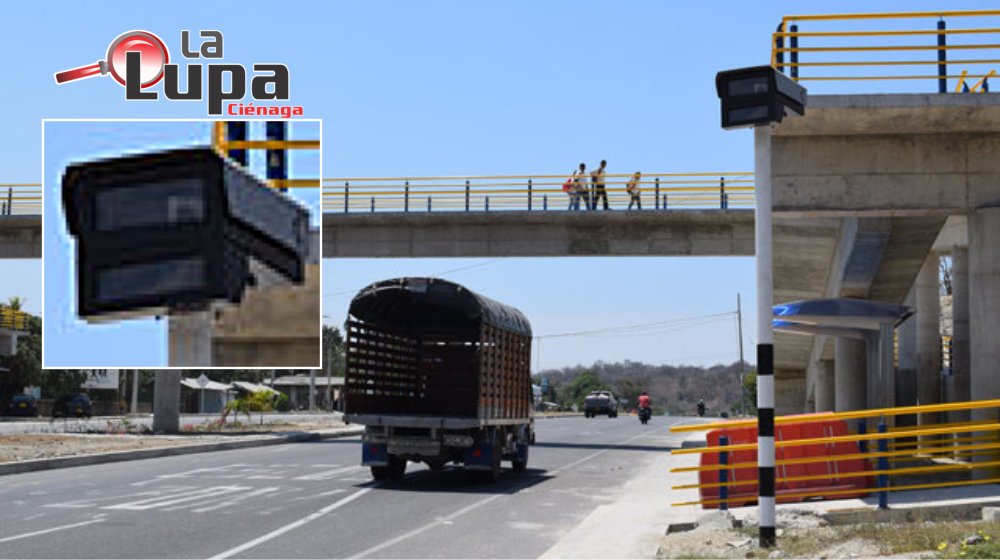 Cámaras fotomultas en Cordobita (Ciénaga) están apagadas