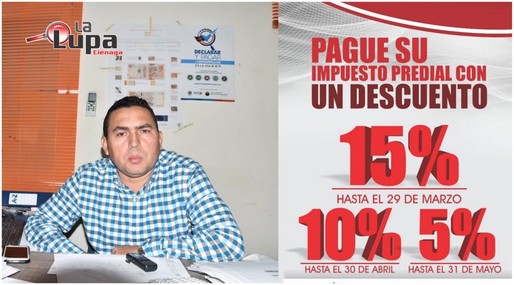 Alcaldía de Puebloviejo ofrece incentivos tributarios a sus contribuyentes