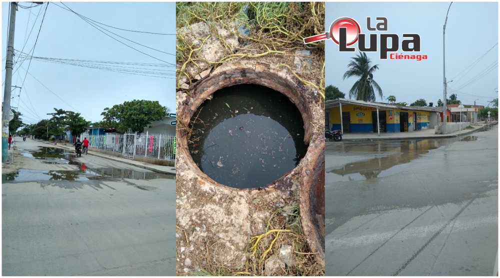 Falta de agua y alcantarillado rebosado: viacrucis de los cienagueros con Operadores de la Sierra