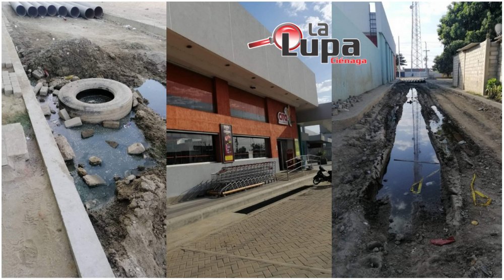#DenunciaCiudadana Derramamiento de agua putrefacta afecta a comunidad de la cra 34 con Troncal del Caribe