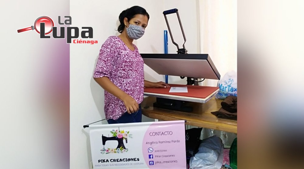 La mujer que confecciona y dona tapabocas a los más vulnerables