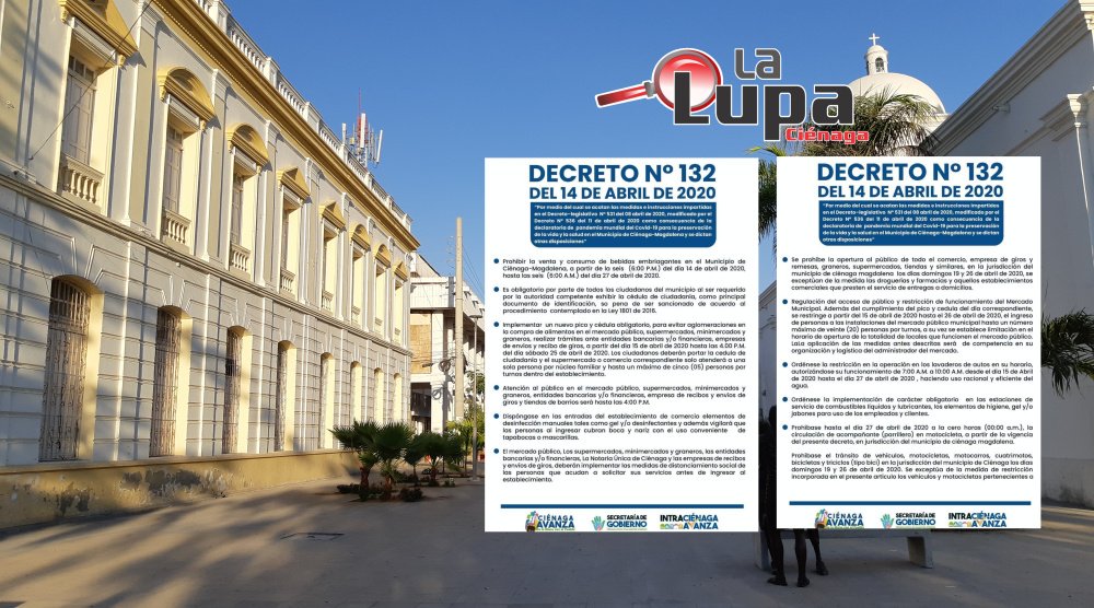 Comercio en Ciénaga debe estar cerrado en su totalidad los domingos: Alcaldía extrema medidas de control