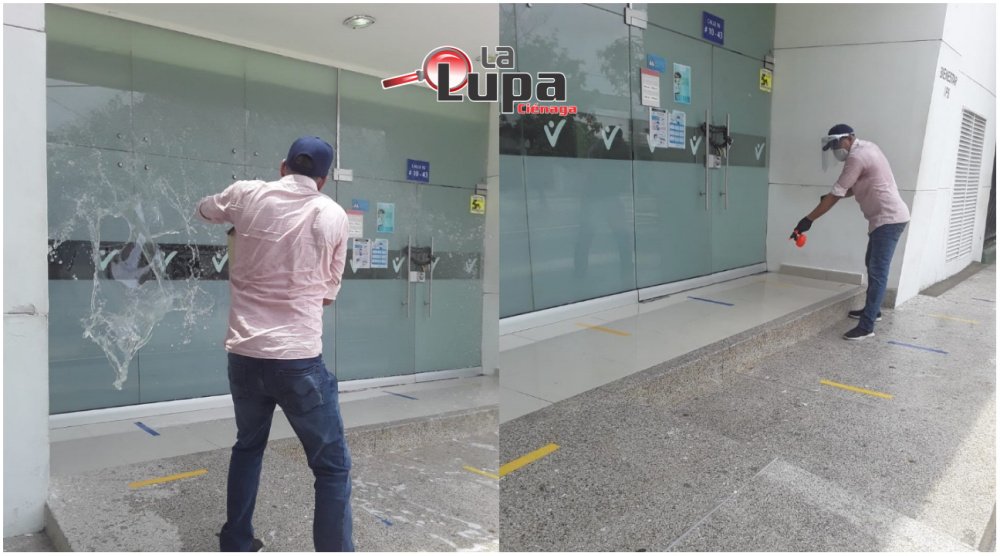 Ciudadano “tirado” en la entrada de la Nueva EPS, se levantó y se fue: autoridades no llegaron a verificar la situación