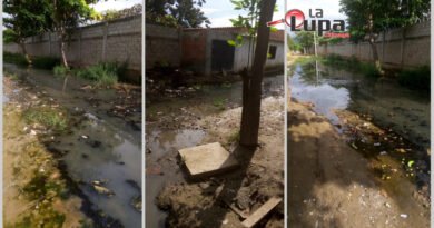 Aguas fétidas detrás del colegio Enoc Mendoza “caldo de cultivo” para enfermedades Aguas fétidas detrás del colegio Enoc Mendoza “caldo de cultivo” para enfermedades
