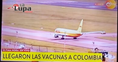 Llegaron las primeras 50 mil dosis de vacunas contra el Covid 19 a Colombia Llegaron las primeras 50 mil dosis de vacunas contra el Covid 19 a Colombia