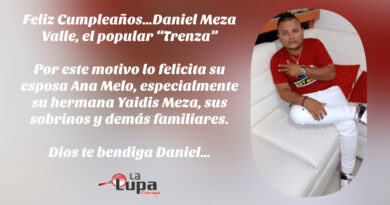 Feliz Cumpleaños…Daniel Meza Valle, el popular “Trenza”