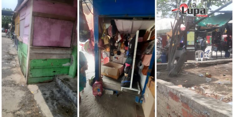 Fuera de control invasión del espacio público en Ciénaga