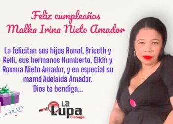 Feliz cumpleaños…Malka Irina Nieto Amador