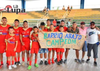 Barrio Abajo se coronó campeón en Copa Alcaldía, Buscando Talento Sub 14 en fútbol sala 2023